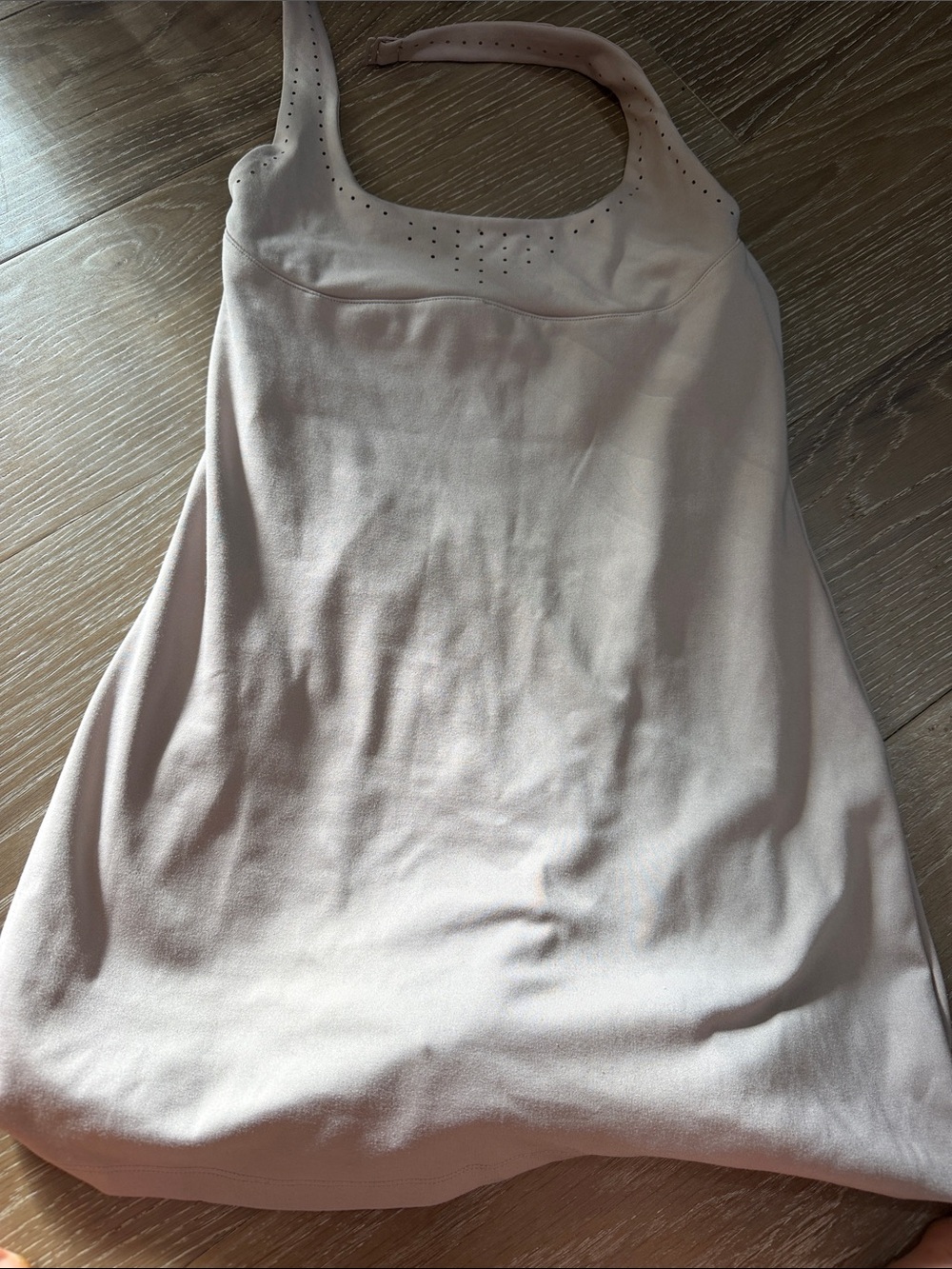 Victoria's Secret Light Pink Mini Dress with Studded Neckline